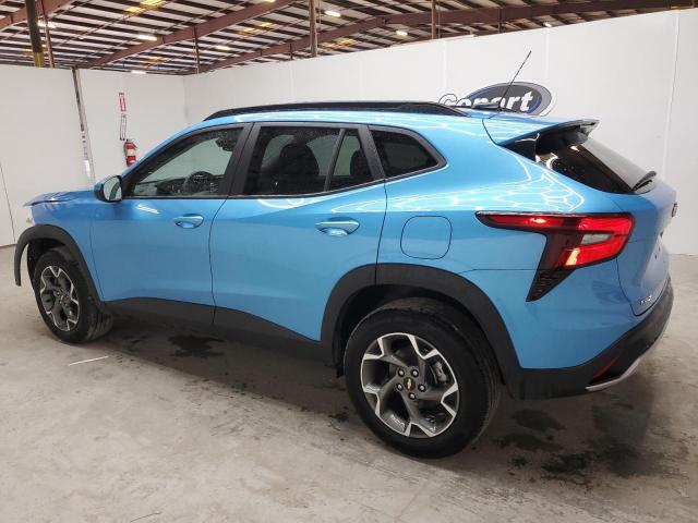 KL77LHEP2SC143010 - 2025 CHEVROLET TRAX 1LT BLUE photo 2