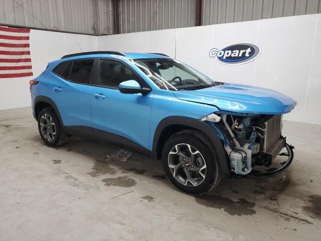 KL77LHEP2SC143010 - 2025 CHEVROLET TRAX 1LT BLUE photo 4