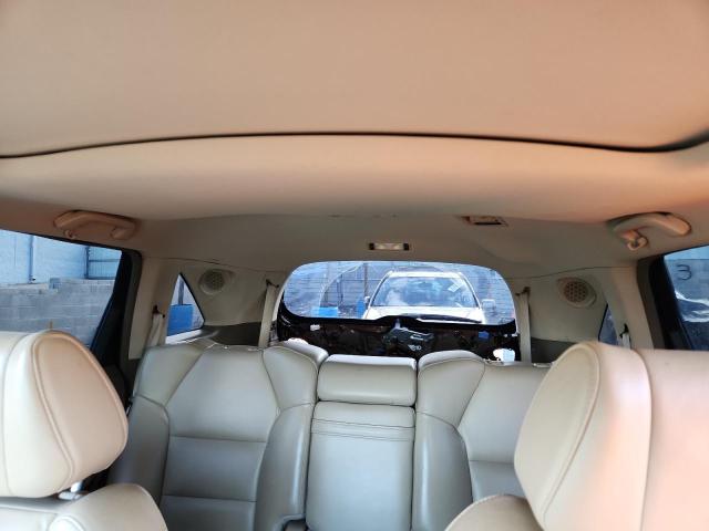 2HNYD2H65BH518920 - 2011 ACURA MDX TECHNOLOGY BROWN photo 10