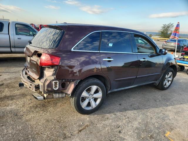 2HNYD2H65BH518920 - 2011 ACURA MDX TECHNOLOGY BROWN photo 3