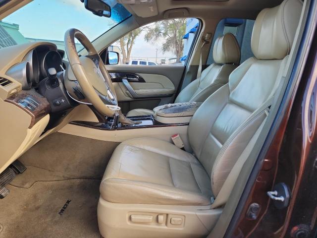 2HNYD2H65BH518920 - 2011 ACURA MDX TECHNOLOGY BROWN photo 7