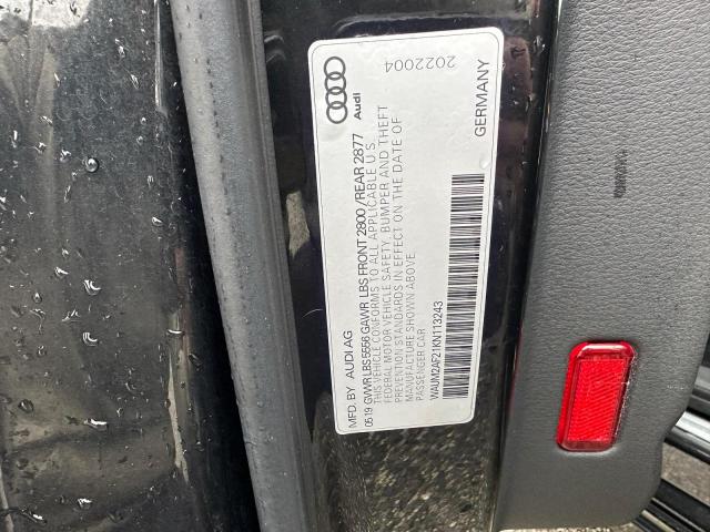 WAUM2AF21KN113243 - 2019 AUDI A6 PRESTIGE Чорний фото 10