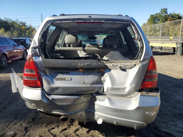 JF1SG65693H700941 - 2003 SUBARU FORESTER 2.5XS Արծաթագույն լուսանկար 6