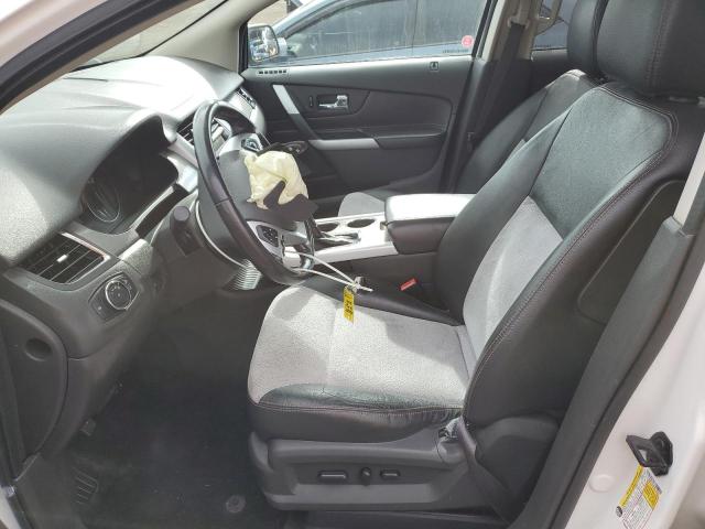 2FMDK3JC8DBE19896 - 2013 FORD EDGE SEL თეთრი ფოტო 7
