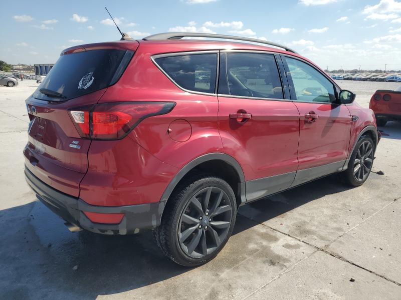 1FMCU9GDXKUA26725 - 2019 FORD ESCAPE SE Темно-червоний фото 3