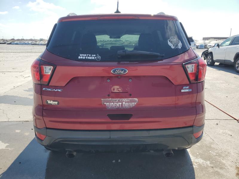 1FMCU9GDXKUA26725 - 2019 FORD ESCAPE SE Темно-червоний фото 6