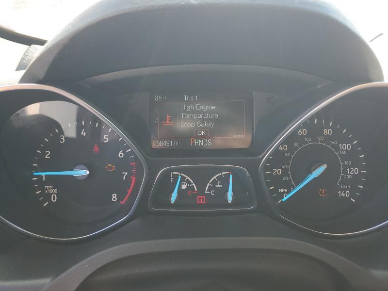 1FMCU9GDXKUA26725 - 2019 FORD ESCAPE SE Темно-червоний фото 9