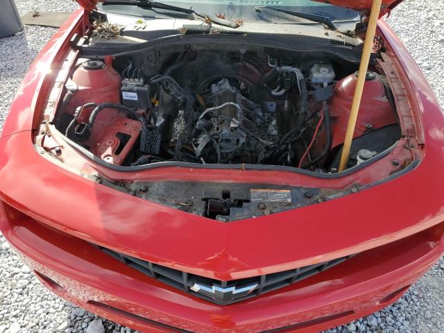 2G1FB1EV4A9152409 - 2010 CHEVROLET CAMARO LT Қызыл фото 11