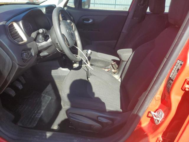 ZACCJAAW5GPD35312 - 2016 JEEP RENEGADE SPORT RED photo 7