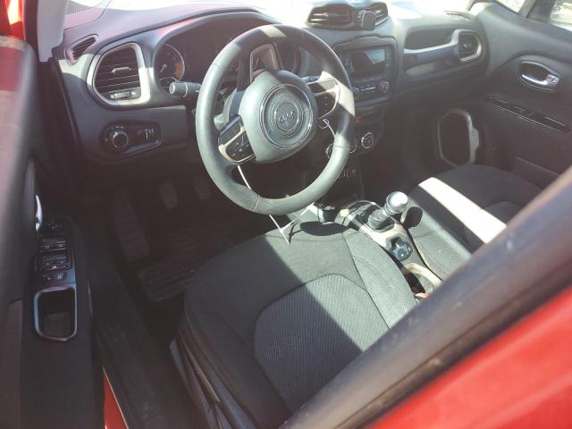 ZACCJAAW5GPD35312 - 2016 JEEP RENEGADE SPORT RED photo 8