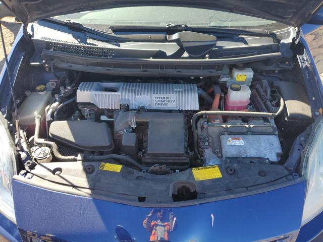 JTDKN3DU3A0017207 - 2010 TOYOTA PRIUS ლურჯი ფოტო 11