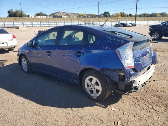 JTDKN3DU3A0017207 - 2010 TOYOTA PRIUS ლურჯი ფოტო 2