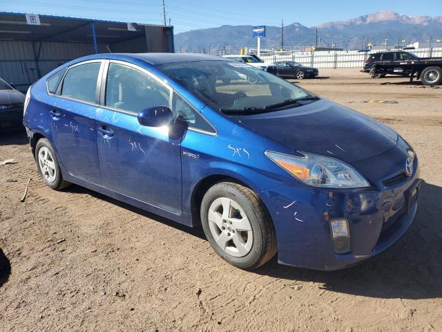 JTDKN3DU3A0017207 - 2010 TOYOTA PRIUS ლურჯი ფოტო 4