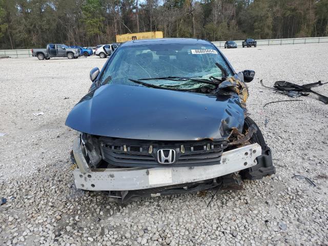 2HGFB2F95CH547160 - 2012 HONDA CIVIC EXL GRAY photo 5