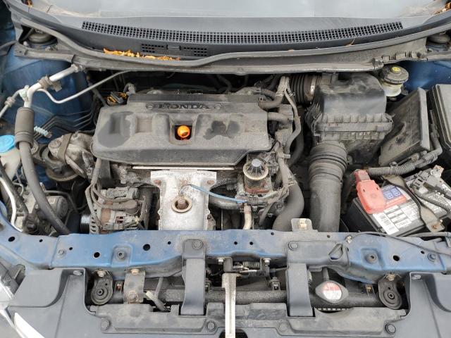 19XFB2F5XCE065419 - 2012 HONDA CIVIC LX BLUE photo 11
