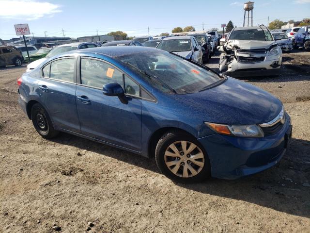 19XFB2F5XCE065419 - 2012 HONDA CIVIC LX BLUE photo 4