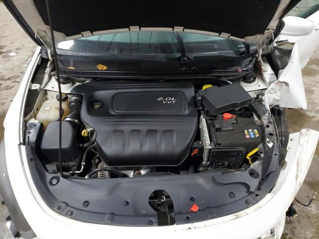 1C3CDFBAXDD310430 - 2013 DODGE DART SXT WHITE photo 11