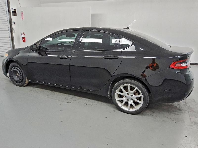 1C3CDFBA4DD344637 - 2013 DODGE DART SXT შავი ფოტო 2