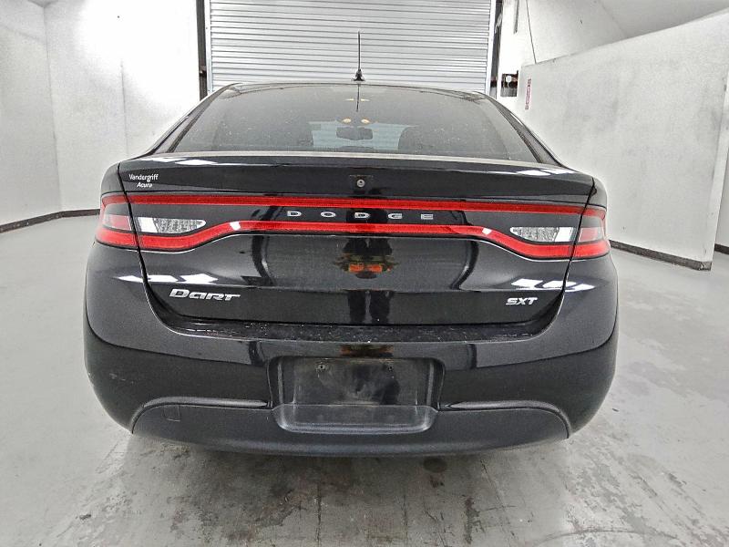 1C3CDFBA4DD344637 - 2013 DODGE DART SXT შავი ფოტო 6