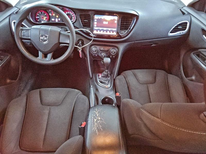 1C3CDFBA4DD344637 - 2013 DODGE DART SXT შავი ფოტო 8