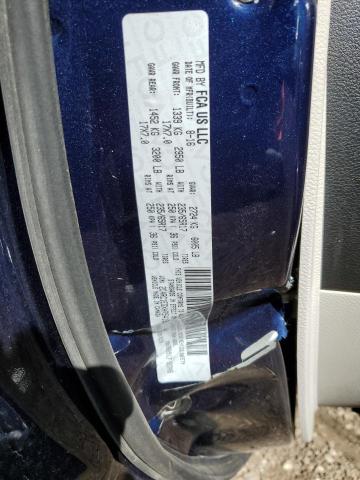 2C4RC1EGXHR541925 - 2017 CHRYSLER PACIFICA TOURING L PLUS BLUE photo 14