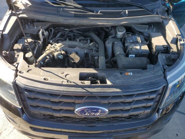 1FM5K8AT5GGA78598 - 2016 FORD EXPLORER POLICE INTERCEPTOR შავი ფოტო 12