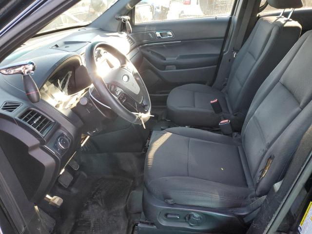 1FM5K8AT5GGA78598 - 2016 FORD EXPLORER POLICE INTERCEPTOR შავი ფოტო 7