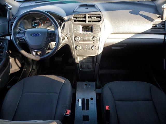 1FM5K8AT5GGA78598 - 2016 FORD EXPLORER POLICE INTERCEPTOR შავი ფოტო 8