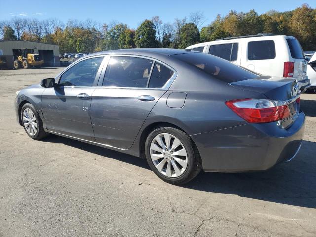 1HGCR2F89DA175621 - 2013 HONDA ACCORD EXL GRAY photo 2