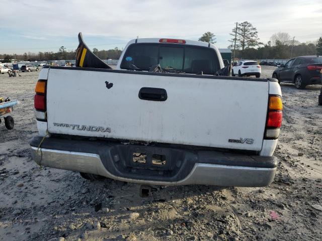 5TBRT34144S455786 - 2004 TOYOTA TUNDRA ACCESS CAB SR5 WHITE photo 6