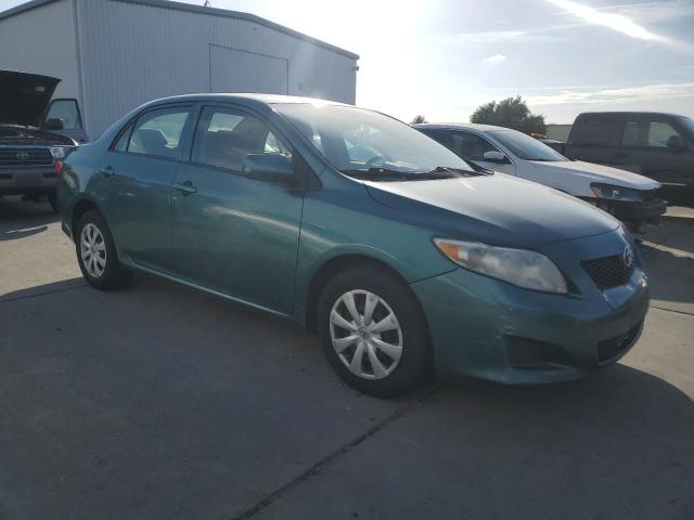 1NXBU4EE8AZ250634 - 2010 TOYOTA COROLLA BASE TEAL photo 4
