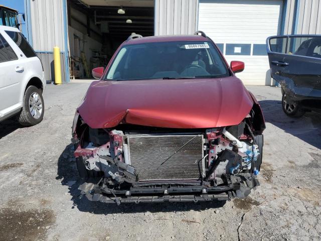 JF2GTACC7KH215334 - 2019 SUBARU CROSSTREK PREMIUM ბურგუნდია ფოტო 5