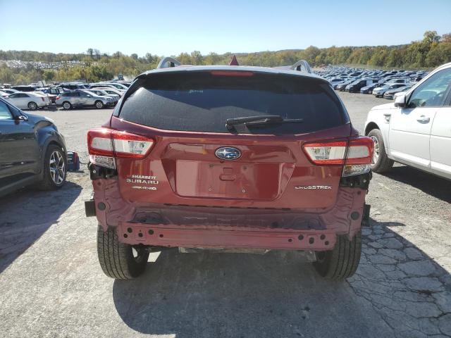 JF2GTACC7KH215334 - 2019 SUBARU CROSSTREK PREMIUM ბურგუნდია ფოტო 6