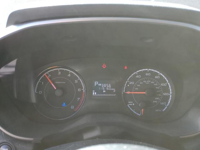 JF2GTACC7KH215334 - 2019 SUBARU CROSSTREK PREMIUM ბურგუნდია ფოტო 9