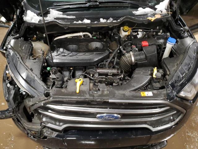 MAJ6P1CL4JC226064 - 2018 FORD ECOSPORT SES Czarny zdjęcie 12