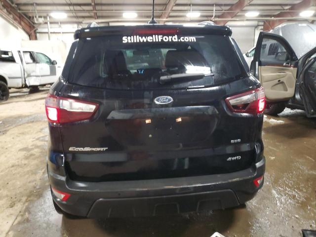 MAJ6P1CL4JC226064 - 2018 FORD ECOSPORT SES Czarny zdjęcie 6