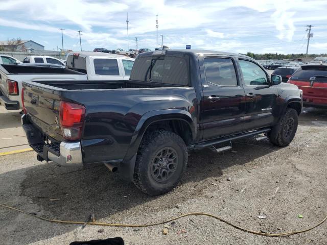 3TMCZ5ANXJM185263 - 2018 TOYOTA TACOMA DOUBLE CAB BLACK photo 3