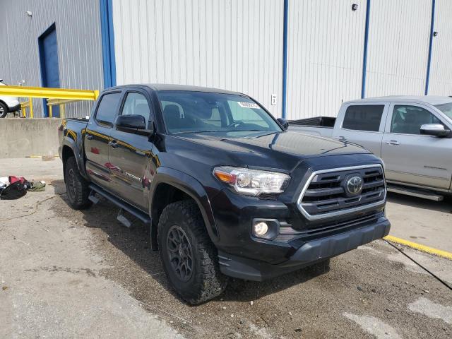 3TMCZ5ANXJM185263 - 2018 TOYOTA TACOMA DOUBLE CAB BLACK photo 4