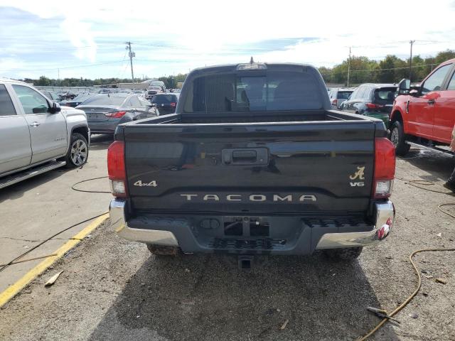 3TMCZ5ANXJM185263 - 2018 TOYOTA TACOMA DOUBLE CAB BLACK photo 6