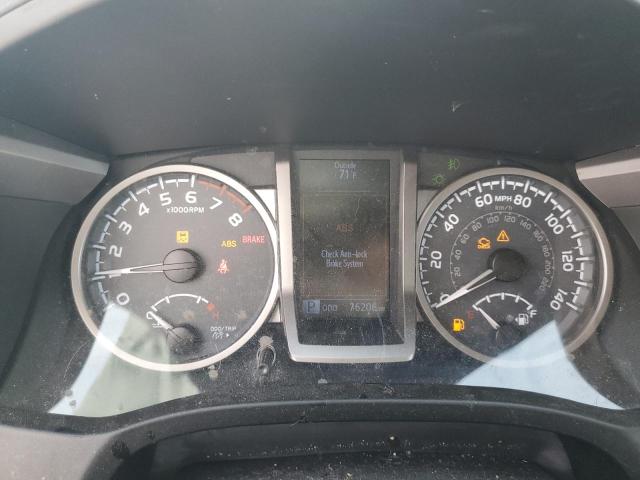 3TMCZ5ANXJM185263 - 2018 TOYOTA TACOMA DOUBLE CAB BLACK photo 9