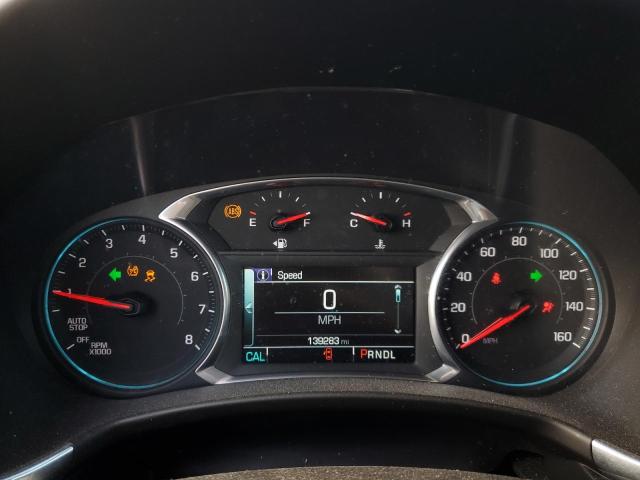 2GNAXJEV5J6250117 - 2018 CHEVROLET EQUINOX LT შავი ფოტო 9