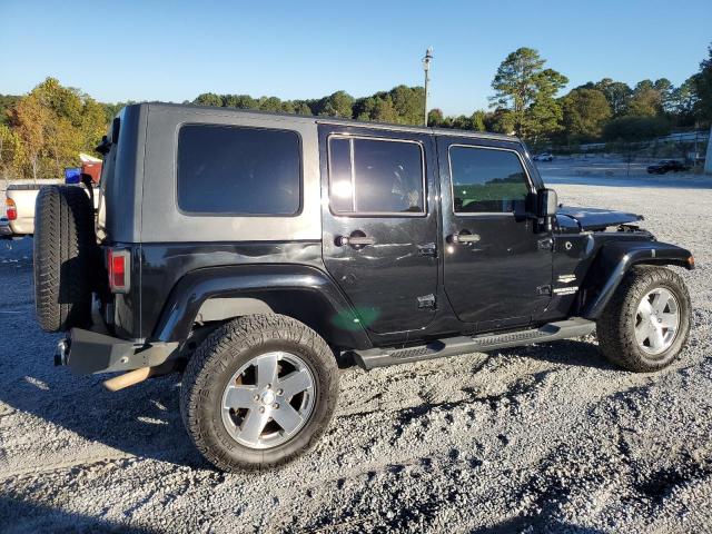 1J4GB59179L760028 - 2009 JEEP WRANGLER U SAHARA BLACK photo 3