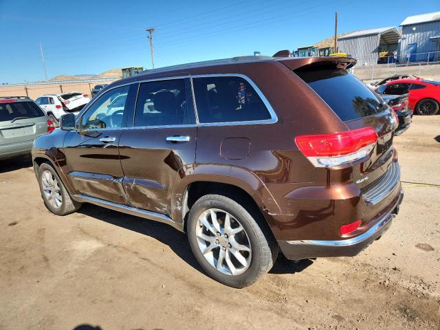 1C4RJFJG1EC276194 - 2014 JEEP GRAND CHER SUMMIT Marron photo 2