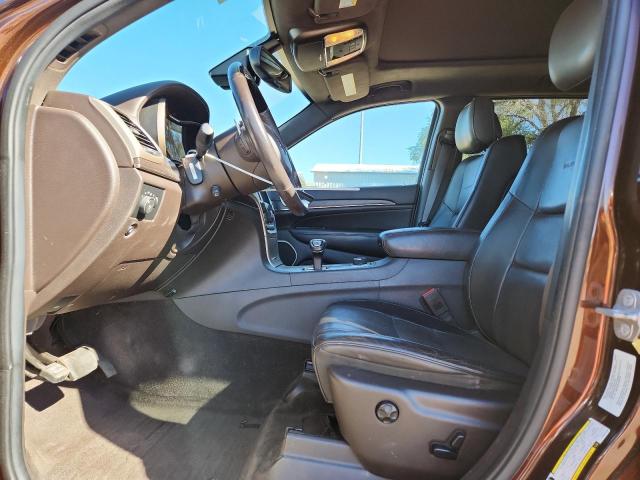 1C4RJFJG1EC276194 - 2014 JEEP GRAND CHER SUMMIT Marron photo 7