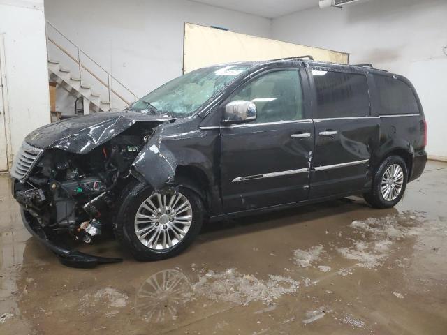 2C4RC1CG9FR521083 - 2015 CHRYSLER TOWN & COU TOURING L GRAY photo 1