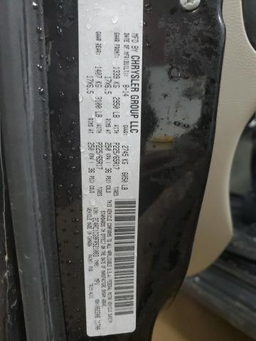 2C4RC1CG9FR521083 - 2015 CHRYSLER TOWN & COU TOURING L GRAY photo 14