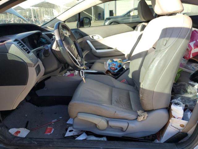 2HGFG3B07CH528754 - 2012 HONDA CIVIC EXL GRAY photo 7