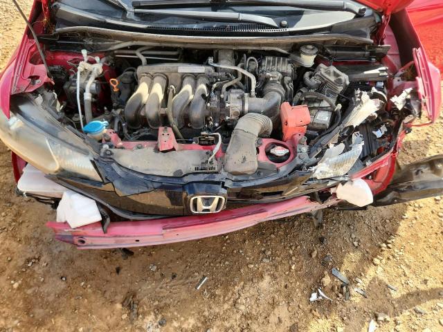 JHMGK5H54GX010388 - 2016 HONDA FIT LX RED photo 12