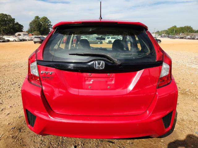 JHMGK5H54GX010388 - 2016 HONDA FIT LX RED photo 6