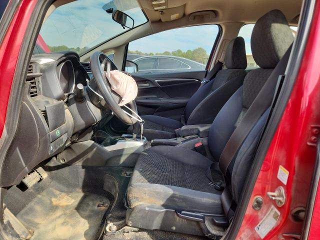 JHMGK5H54GX010388 - 2016 HONDA FIT LX RED photo 7